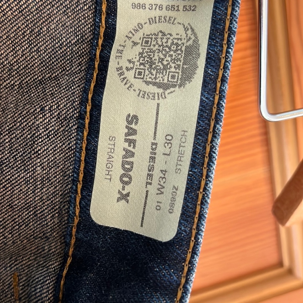 Diesel Jeans - SAFADO - X, dark blue, slim fit. 34x30